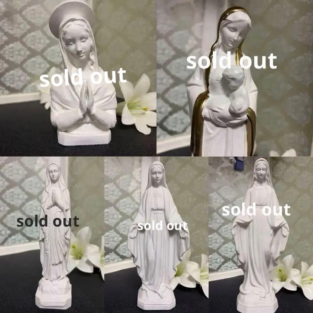 マリア像　天然石　天使　在庫　確認用