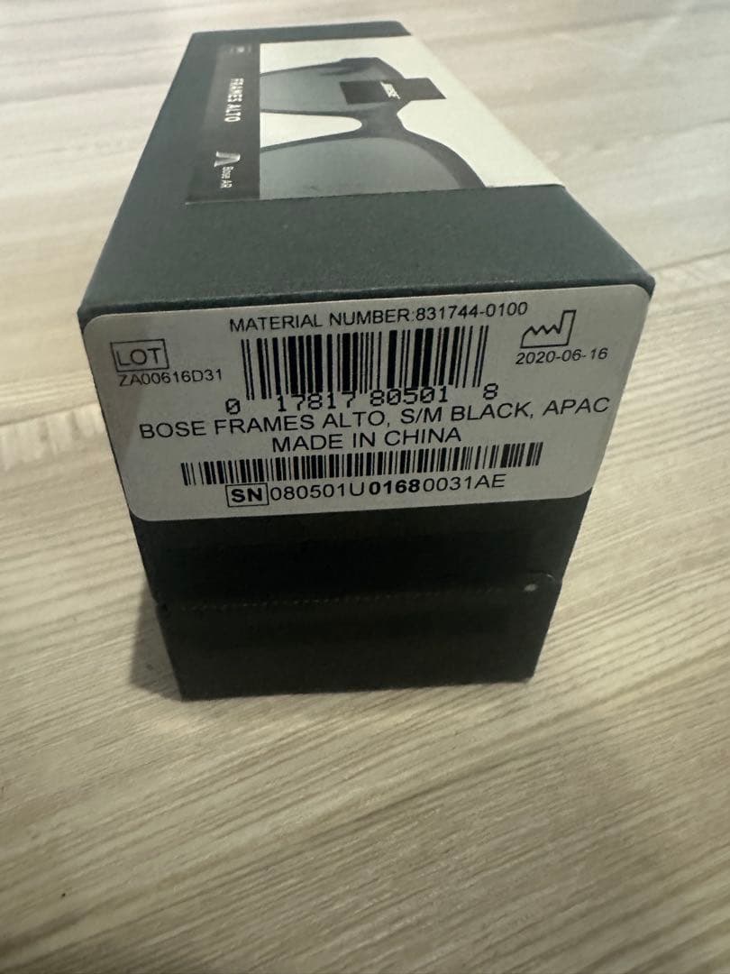 新品！未開封！ BOSE FRAMES ALTO ブラック サイズ S/M