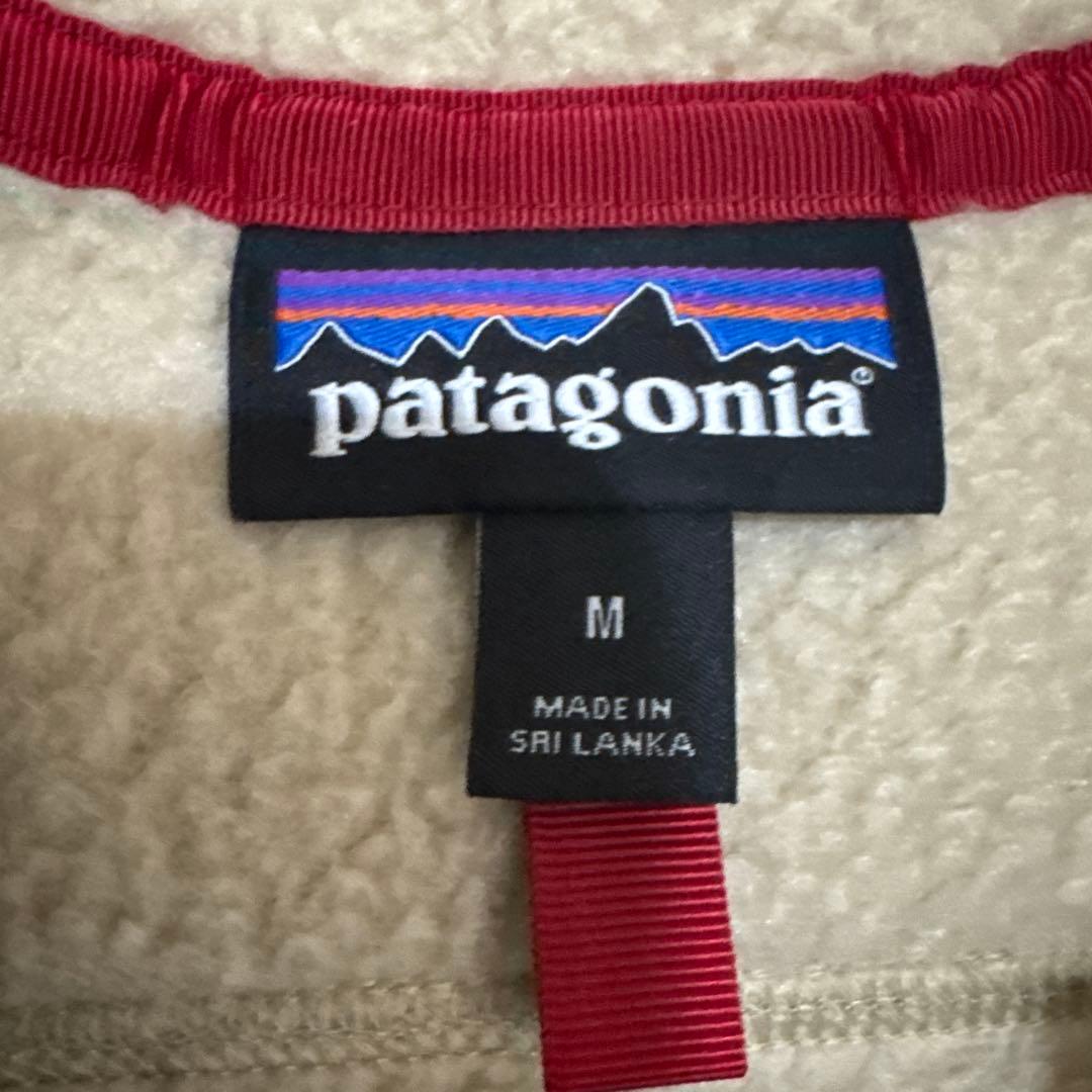 patagonia フリースベスト M ベージュ