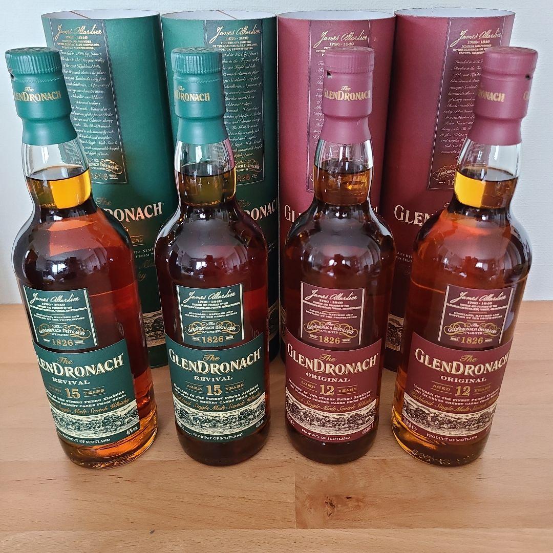 GLENDRONACH Revival 15年 & Original 12年