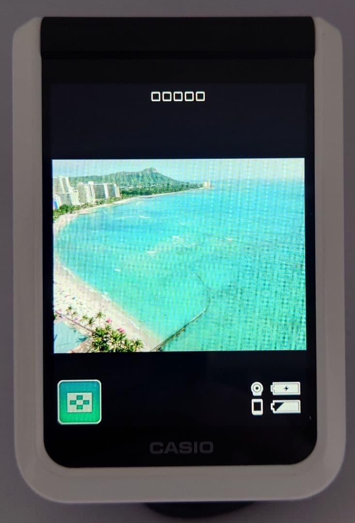 CASIO EXILIM FR100L 分離式 美品級 ホワイト USB充電