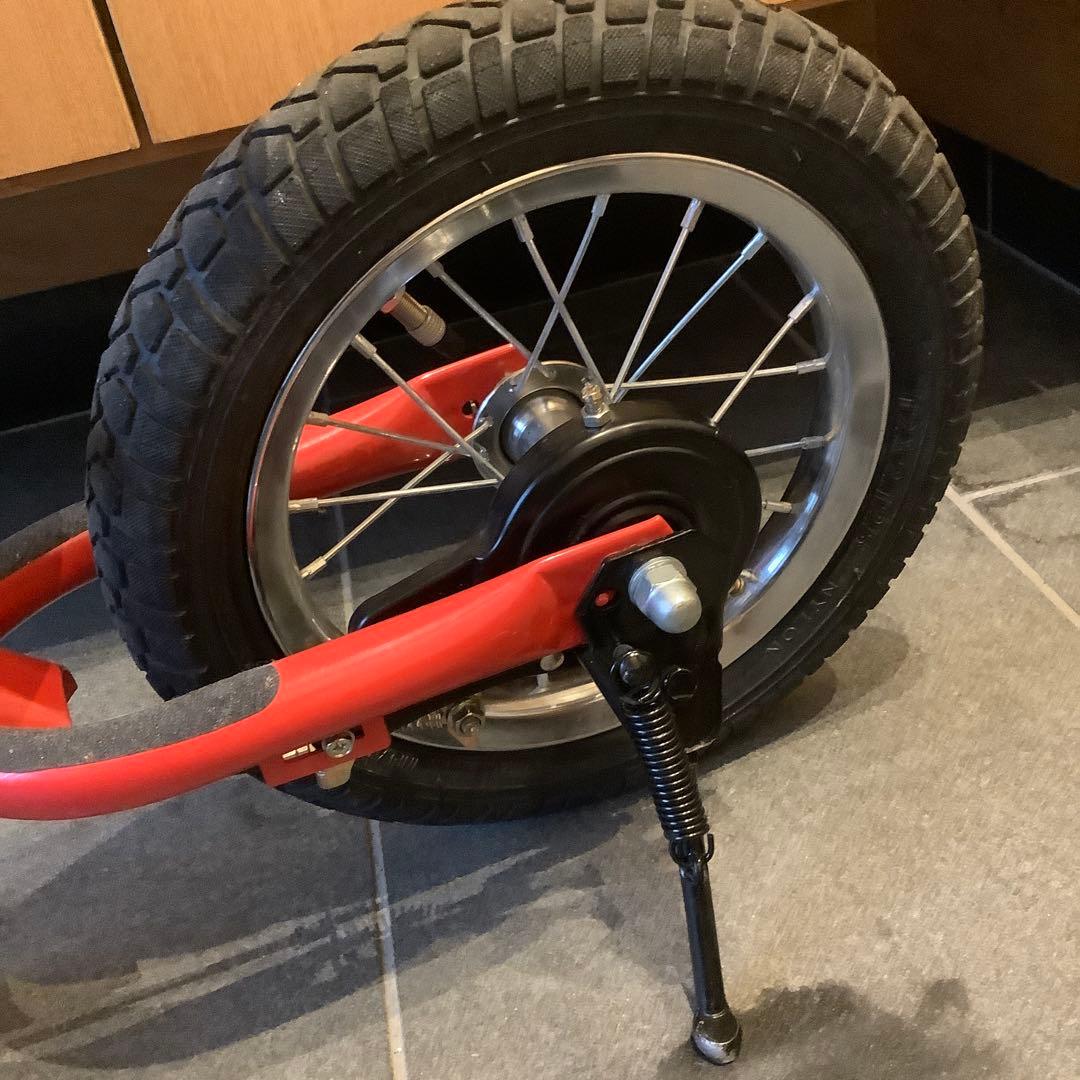 【美品】スパーキー　キックバイク　レッド　SPARKY ヘルメット　腕膝当て付き