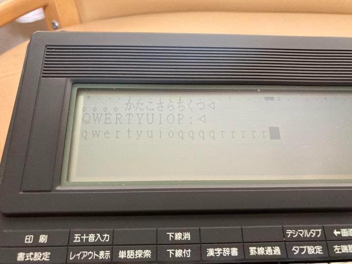 oasis LiteF ワープロ＋プリンタ