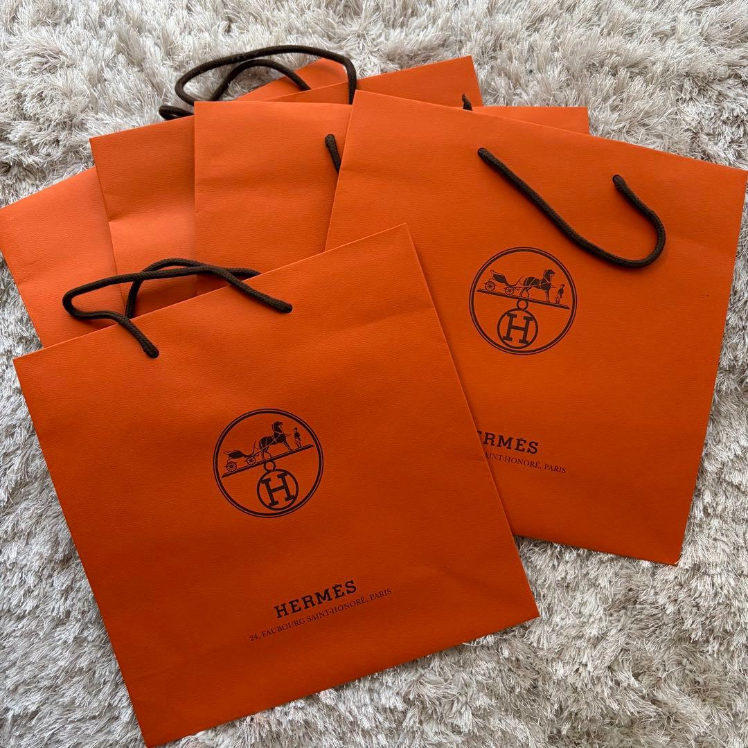 エルメス　紙袋　合計46枚　各種サイズまとめ売り　ショッパー