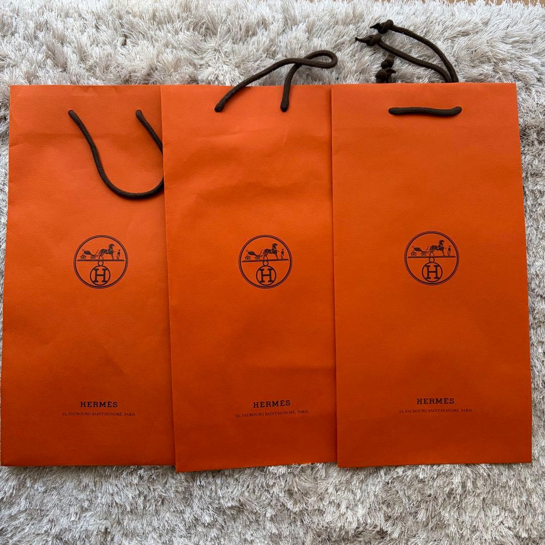 エルメス　紙袋　合計46枚　各種サイズまとめ売り　ショッパー