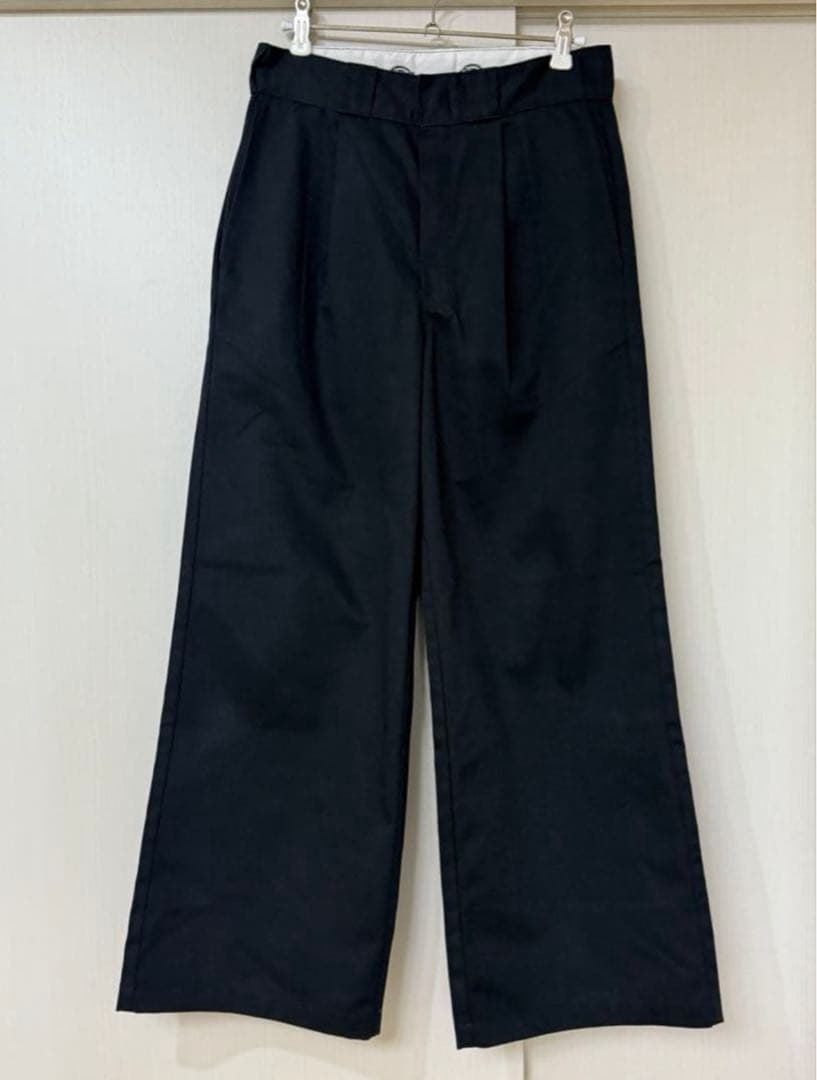 ok.soon.×dickies wide chino pants ブラック　S