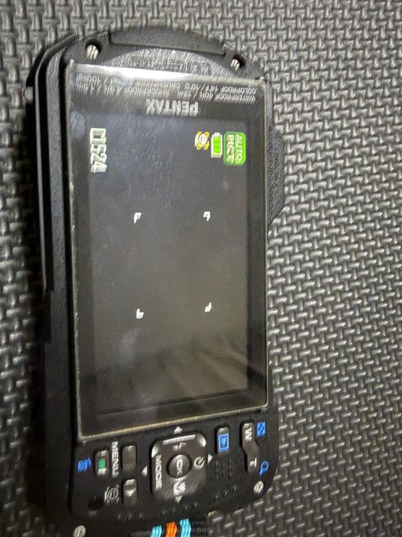 PENTAX WG-2GPS オレンジ/ブラック