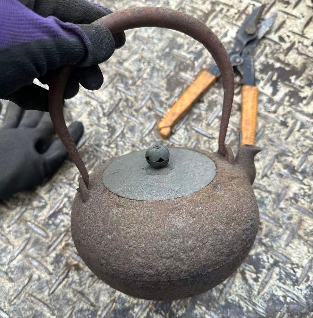鉄瓶 使用感あり