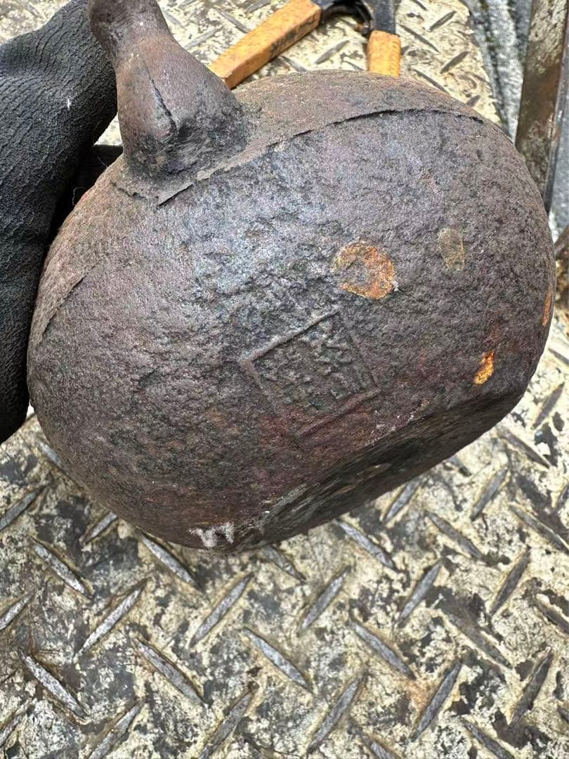 鉄瓶 使用感あり