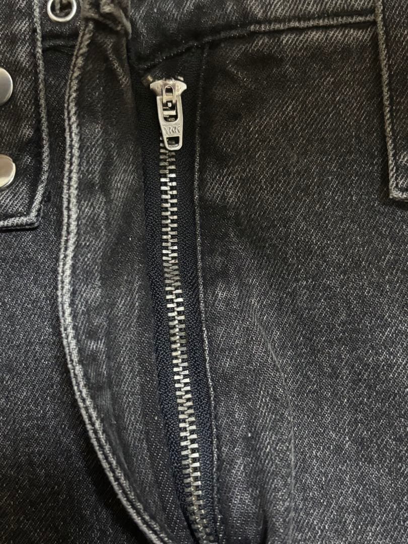 NO/FAITH STUDIOS カーゴデニム ダークグレー