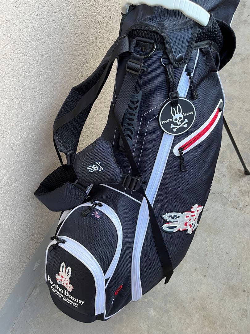 激レア！美品！Psycho Bunny　サイコバニー スタンド　キャディバッグ