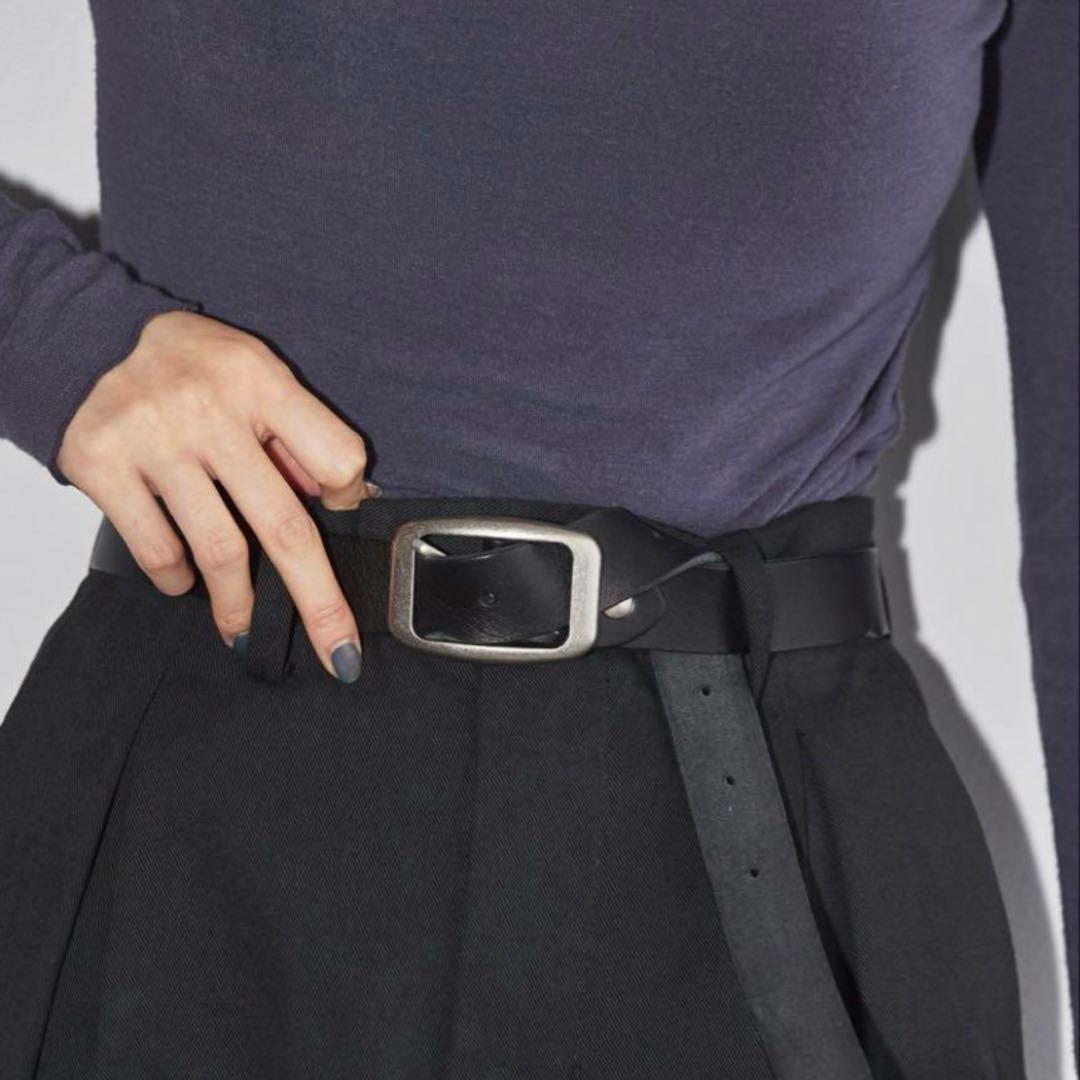 小物 Vintage Leather Belt todayful