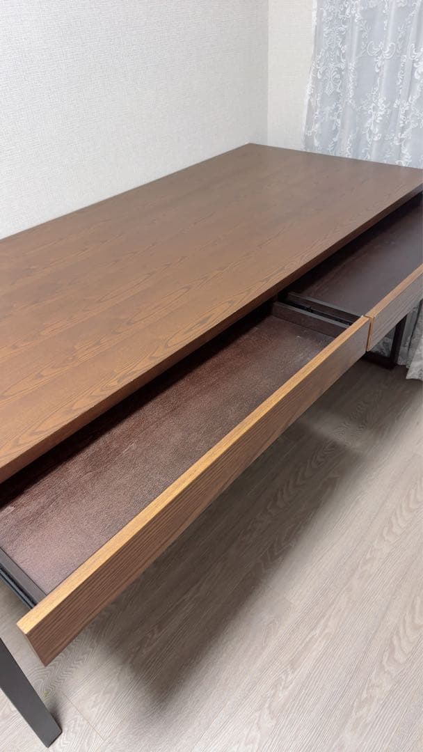 チ*ル様 【幅150×奥行70】木製ワークデスク／学習机／引き出し付き