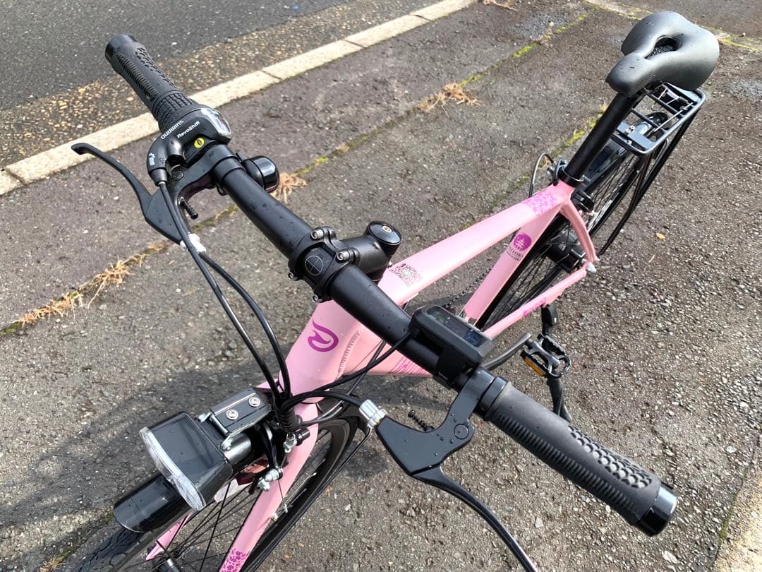 【動作確認済】送料無料BUILTIN電動アシスト自転車 低走行距離246km