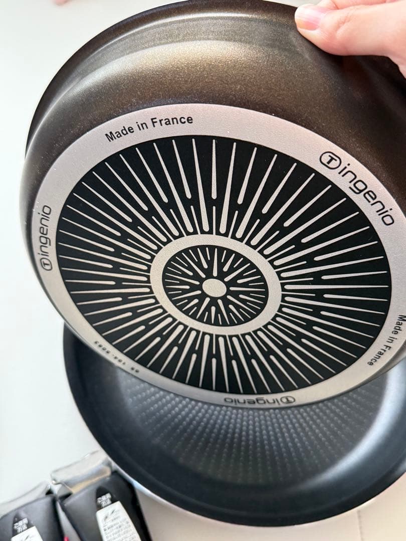 新品未使用 ティファール 鍋 フライパンセット 9点セット ガス火専用 ブラウン