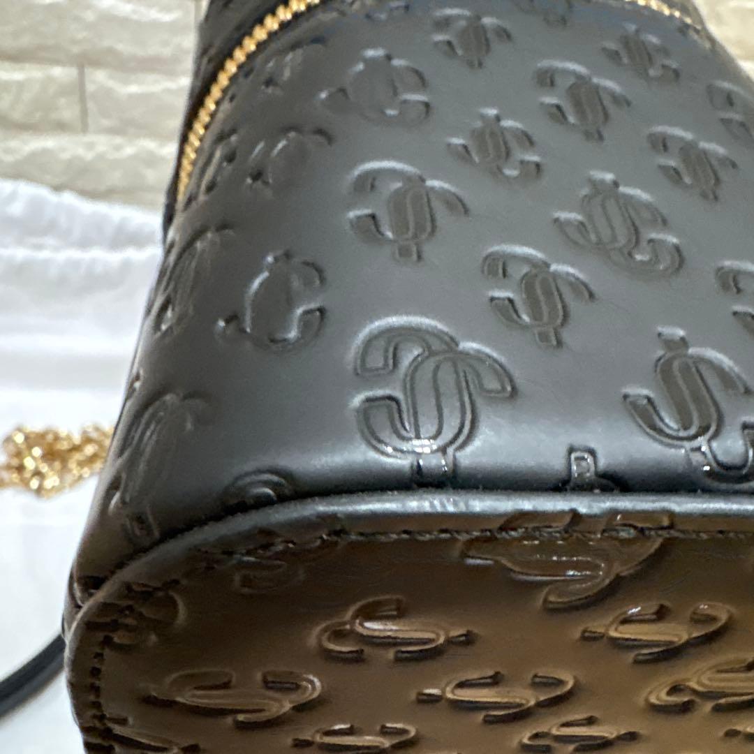 【美品】　Jimmy Choo バニティバック　黒