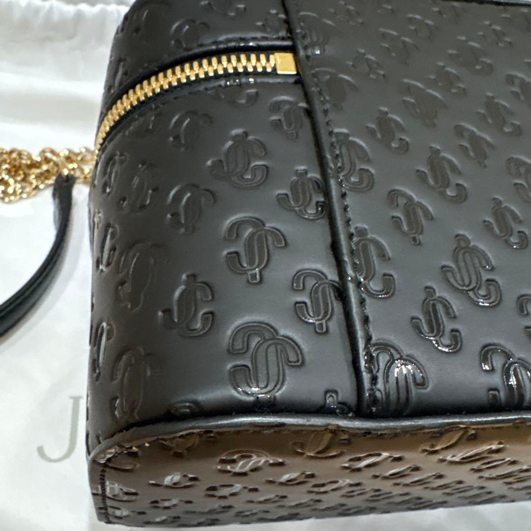 【美品】　Jimmy Choo バニティバック　黒