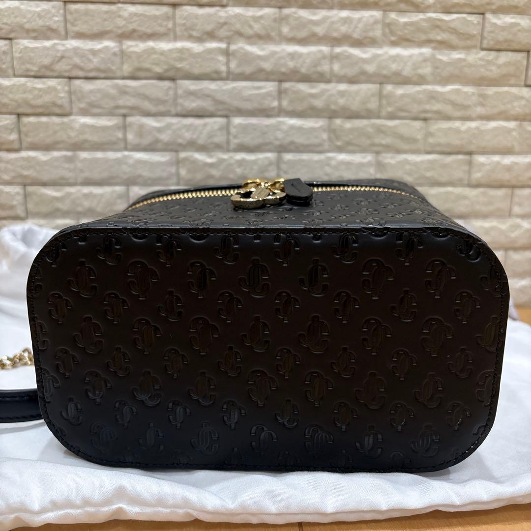 【美品】　Jimmy Choo バニティバック　黒