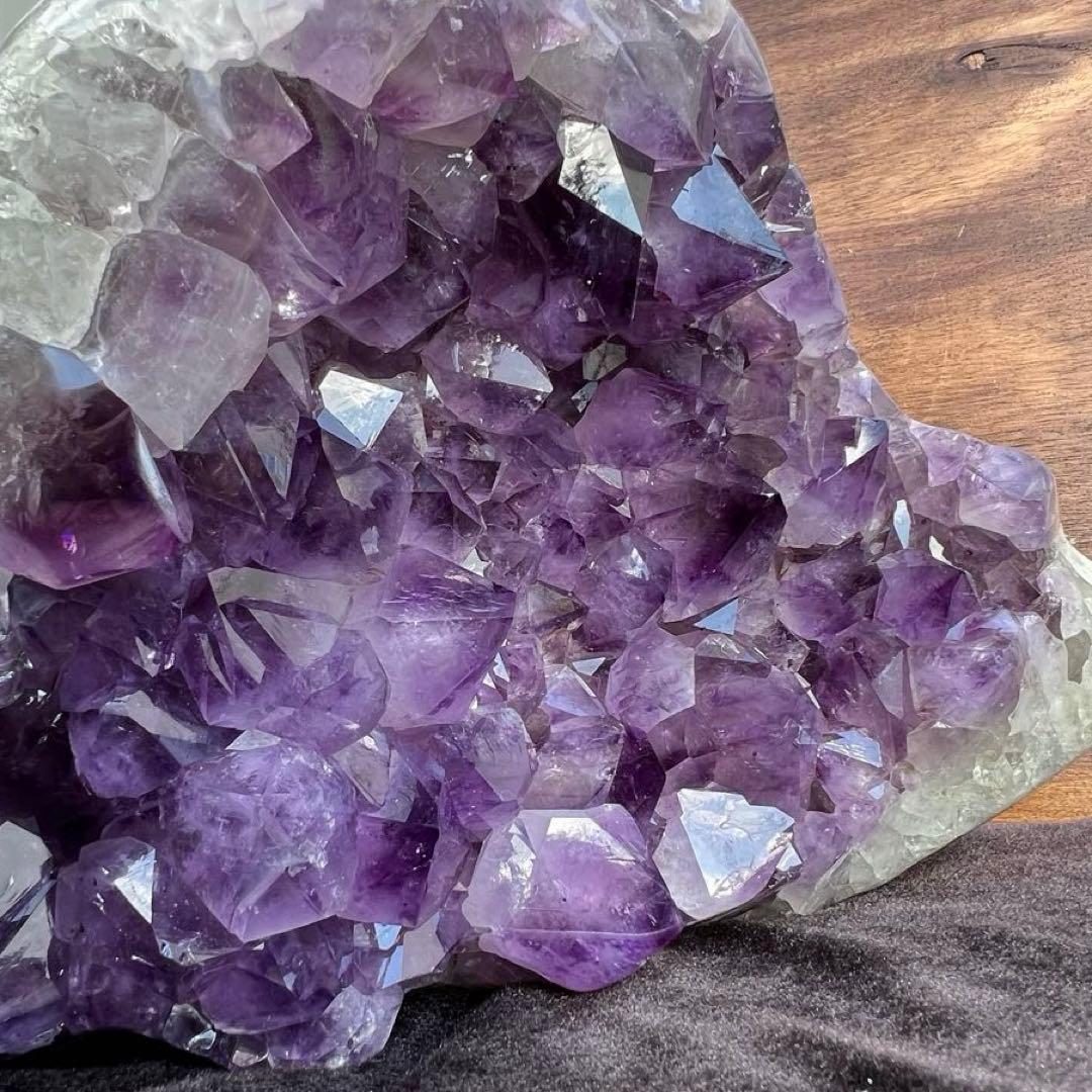 ✳️10.06kg‼️存在際立つ大迫力の紫水晶✨超大型 アメジストクラスター 天然石