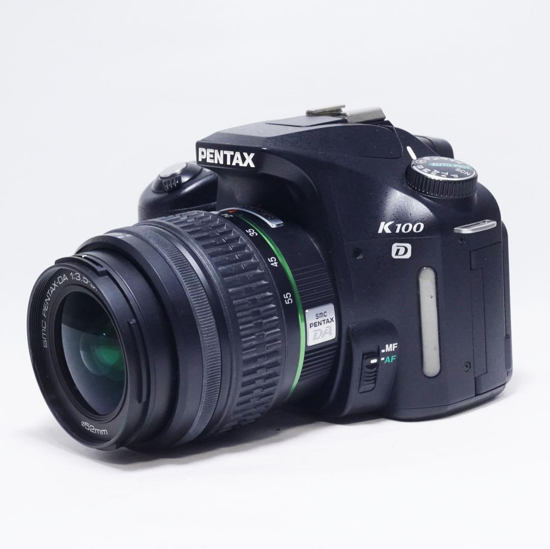 動作確認済 極美品 PENTAX K100D 18-55mm レンズセット