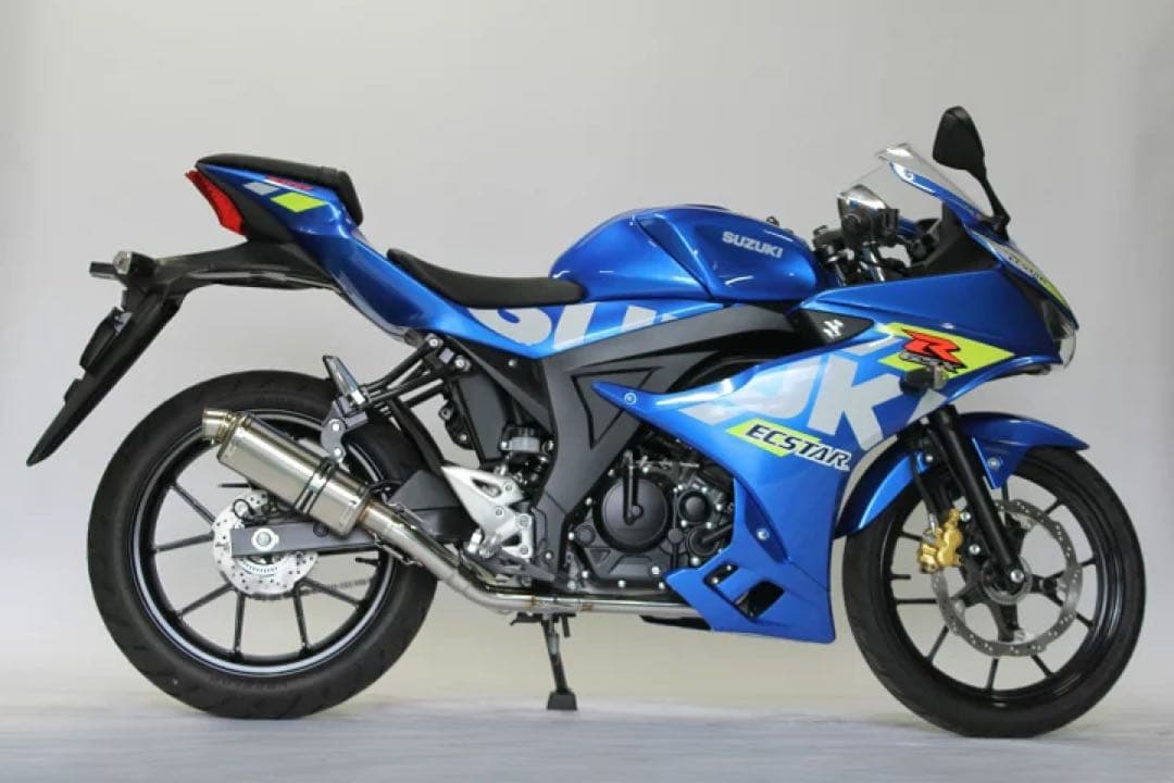 HMS GSX-R125 バイクマフラー デルタ バイクマフラー