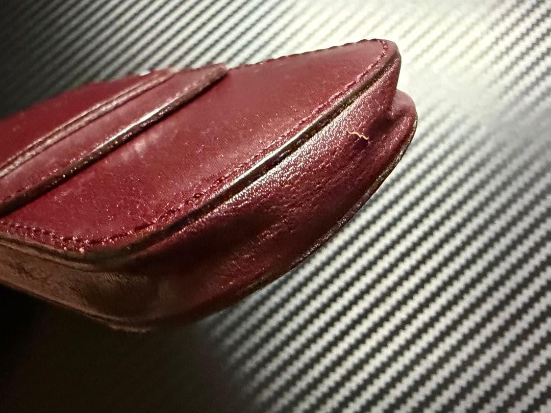 美品 モンブラン ペンケース 3本差し ブラウン