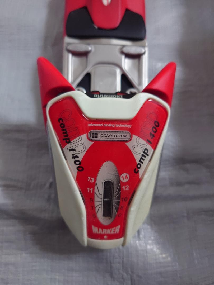 Marker comp 1400 ビンディング 赤/白