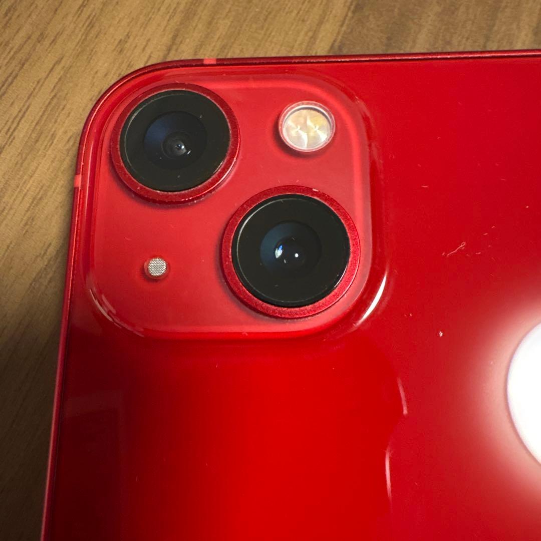 Apple iPhone 13 RED 128GB SIMフリー 84%