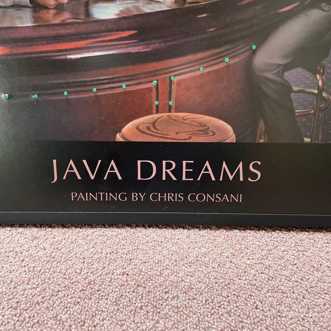 飾り絵　パーティーお家カフェバー風　アートポスター