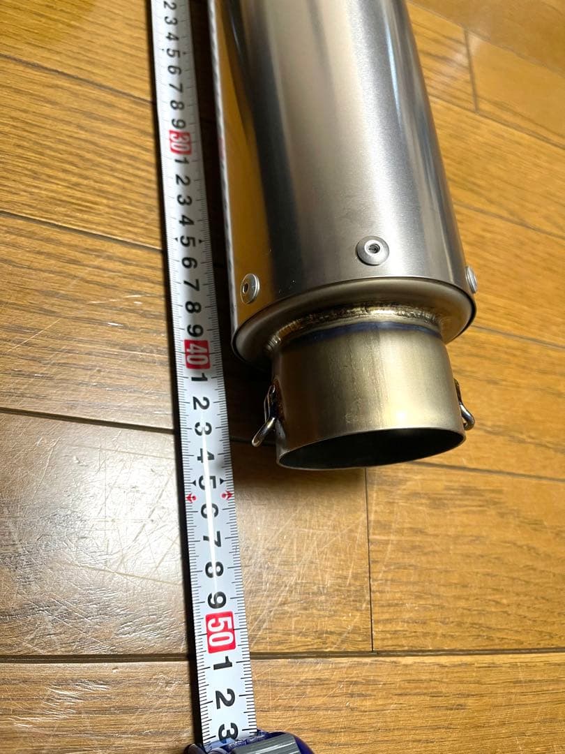 チタン サイレンサー 60.5mm アサヒナレーシング