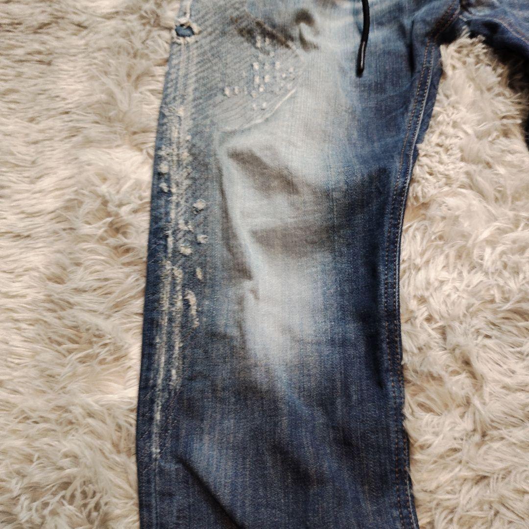 DIESEL ディーゼル KROOLEY JOGG W30 スウェットデニム