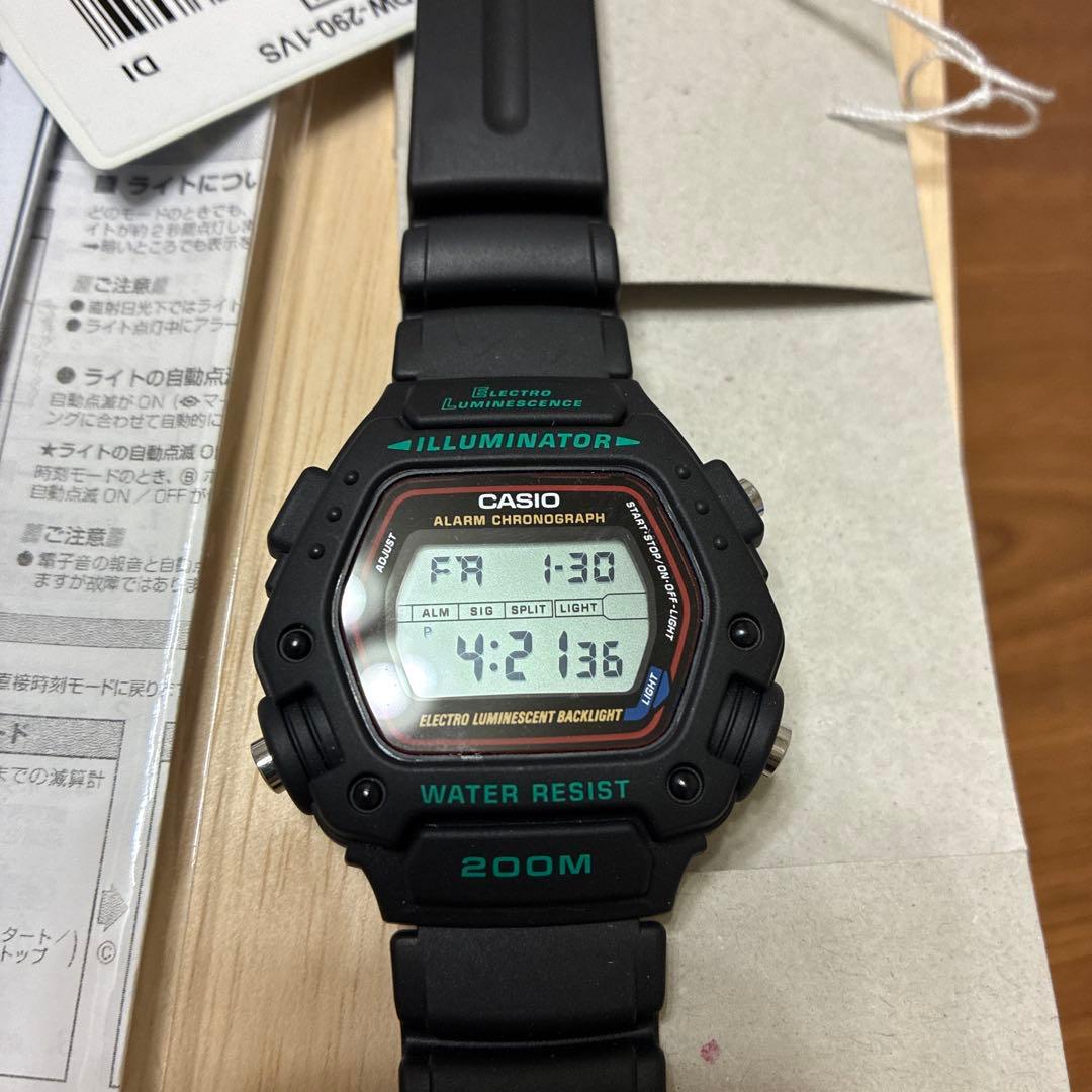 CASIO DW-290 トムクルーズ　ミッションインポッシブル