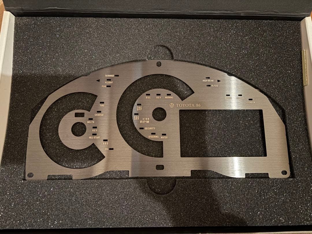 indicater 86zn6後期型メーターパネル