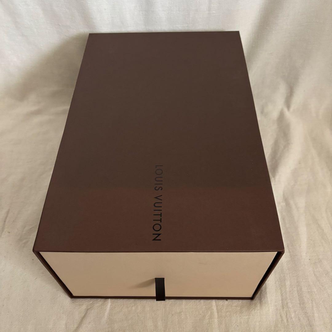 ルイヴィトン モノグラム デニム オープントゥ ウェッジソール サンダル38