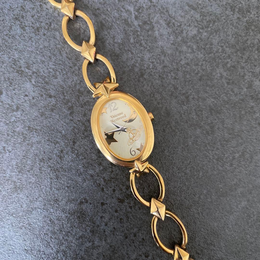 【美品】Vivienne Westwood moon&star オーブ　腕時計