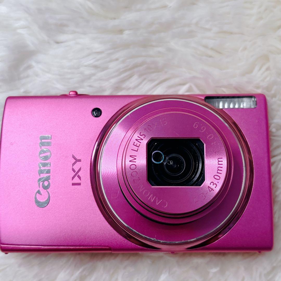 【極美品・人気・希少】Canon IXY 140 ピンクコンパクトデジタルカメラ