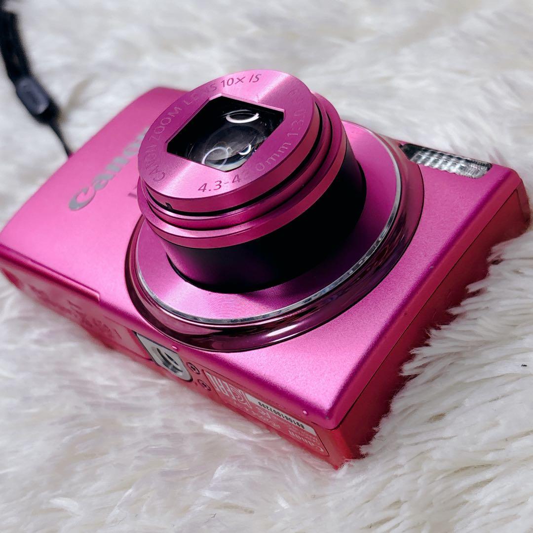 【極美品・人気・希少】Canon IXY 140 ピンクコンパクトデジタルカメラ