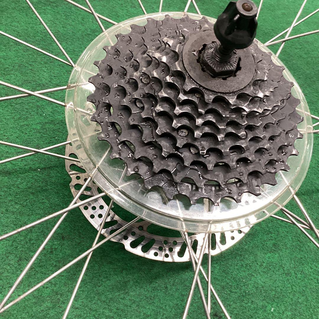 アルミリム　後輪 27.5x2.10 タイヤ 外装8段 ディスク 27.5インチ