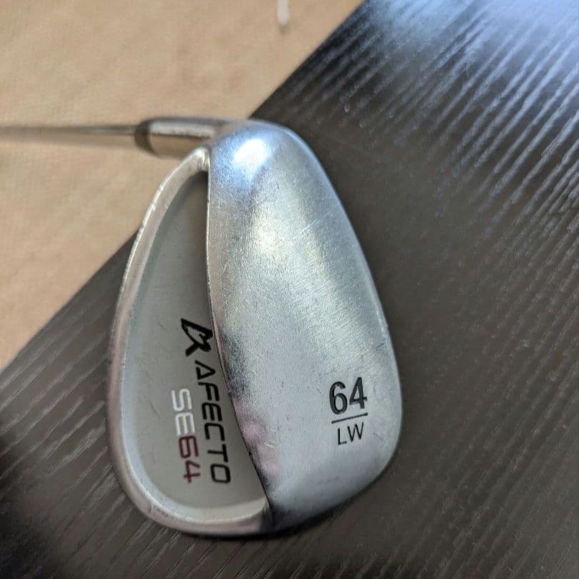 アフェクト左利きロブウェッジLWゴルフクラブ中古レフティーメンズ初心者グリップ新