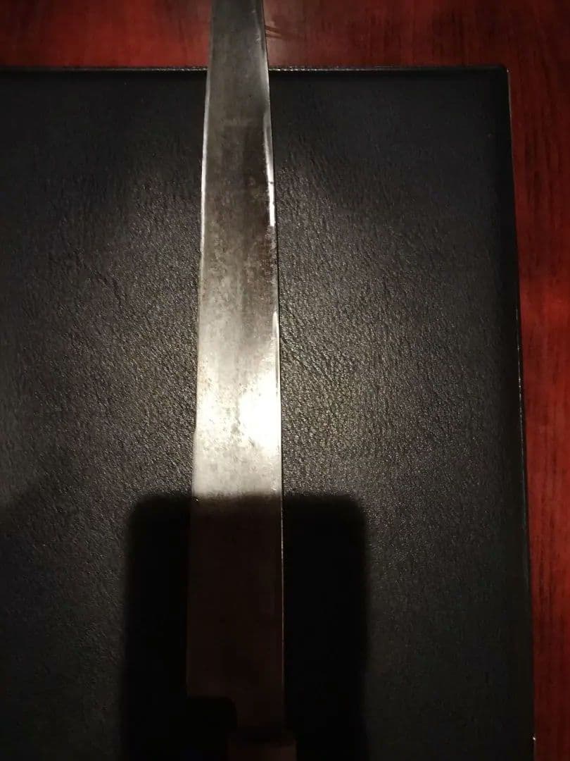 18万円正本総本店純日本鋼 本焼き包丁尺一　白一鋼本焼