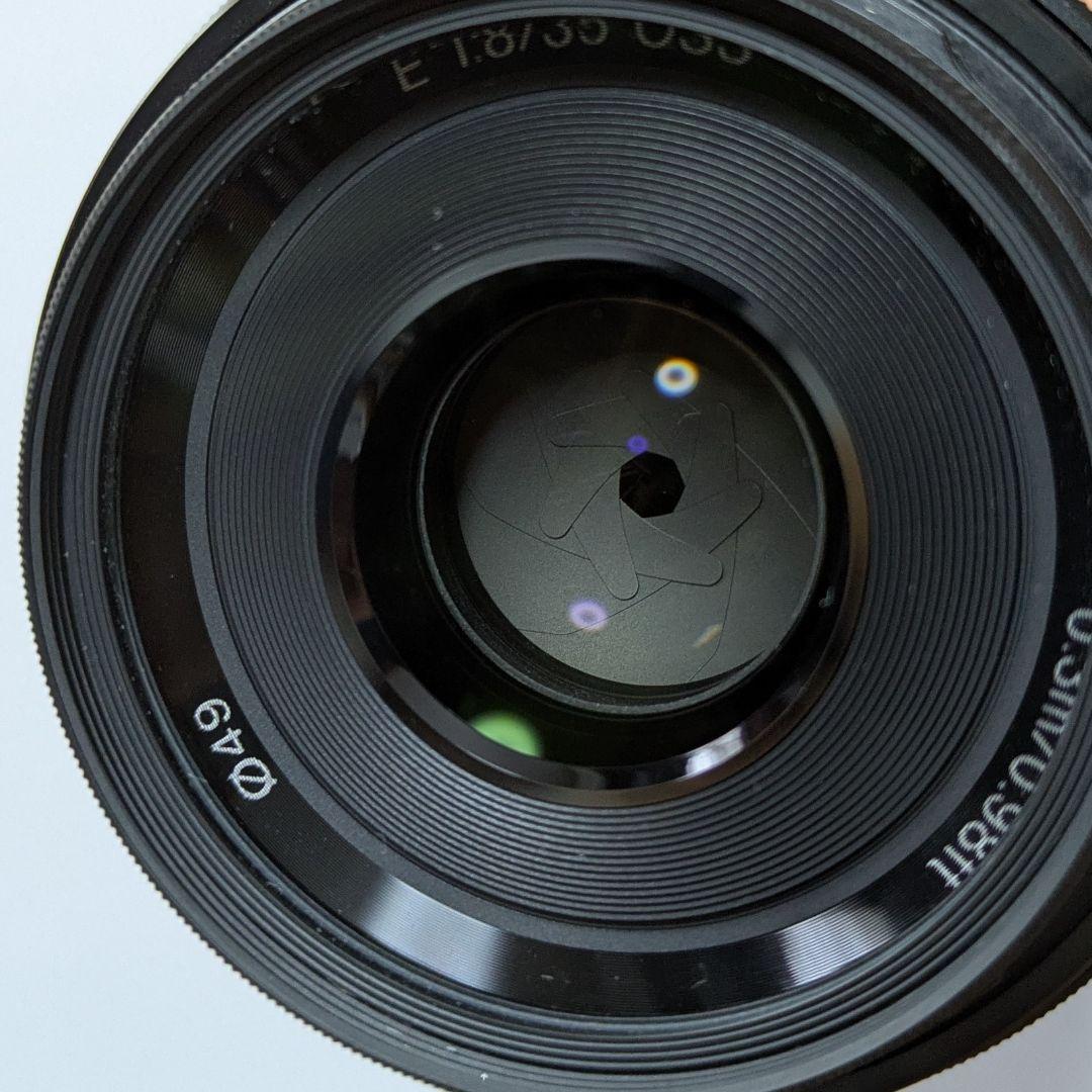 【美品】SONY E 35mm F1.8 OSS SEL35F18 レンズガード