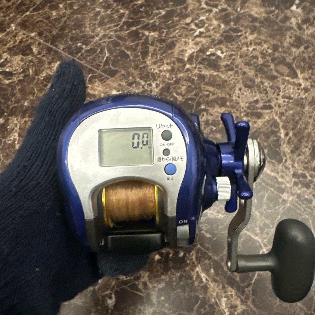 ダイワ　ハイパー　タナセンサー　２５０Ｆ　カウンター付き　船リール