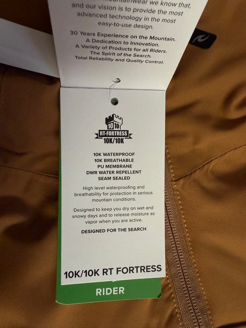 新品 RIP CURLスノージャケット MOTCHUPJACKET M