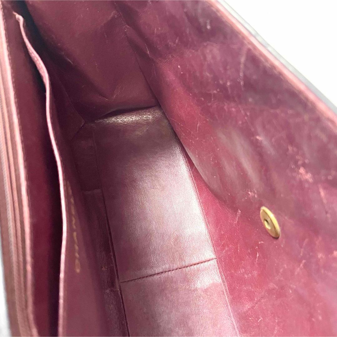 フォーキーシャネル　デカマトラッセ34 ラムスキン　ダブルチェーン