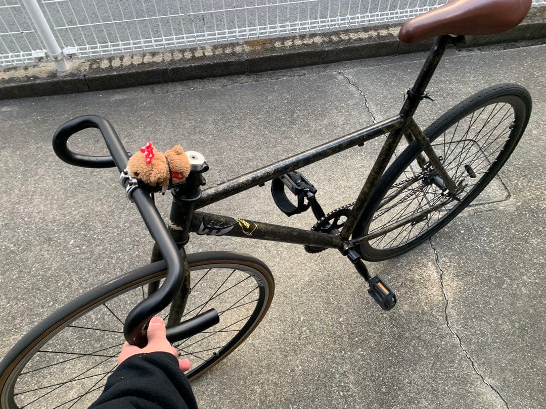 ピストバイク フレームセットのみ大阪府岸和田市引取り限定