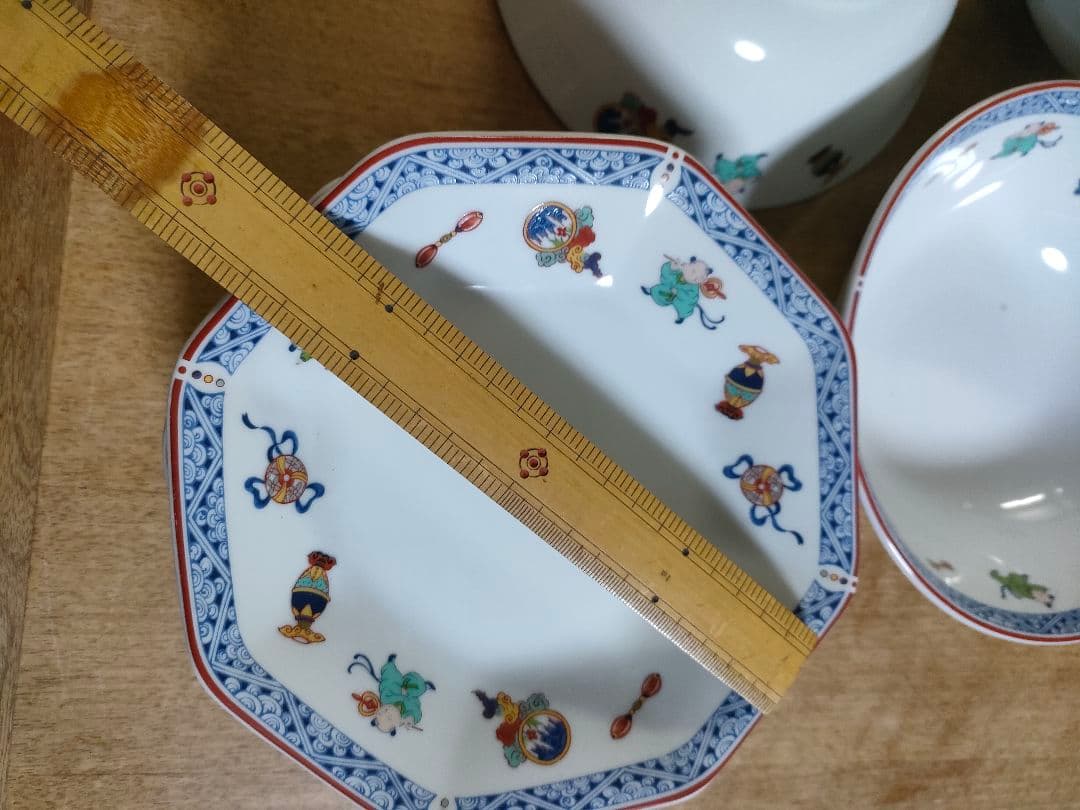 NARUMIナルミ　唐子　中華ホームセット　大皿　炒飯　ラーメン　レンゲ　タレ皿