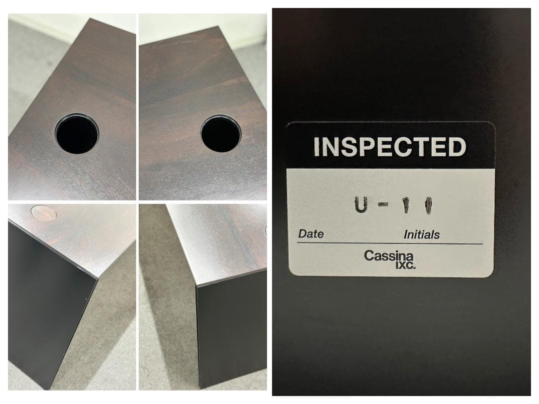 カッシーナ・イクスシー■エアーフレーム　L型エグゼクティブデスク　左サイドデスク