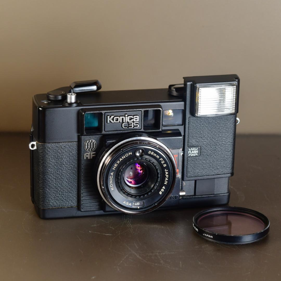 分解清掃済み! Konica C35 AF 初期動作保証☆