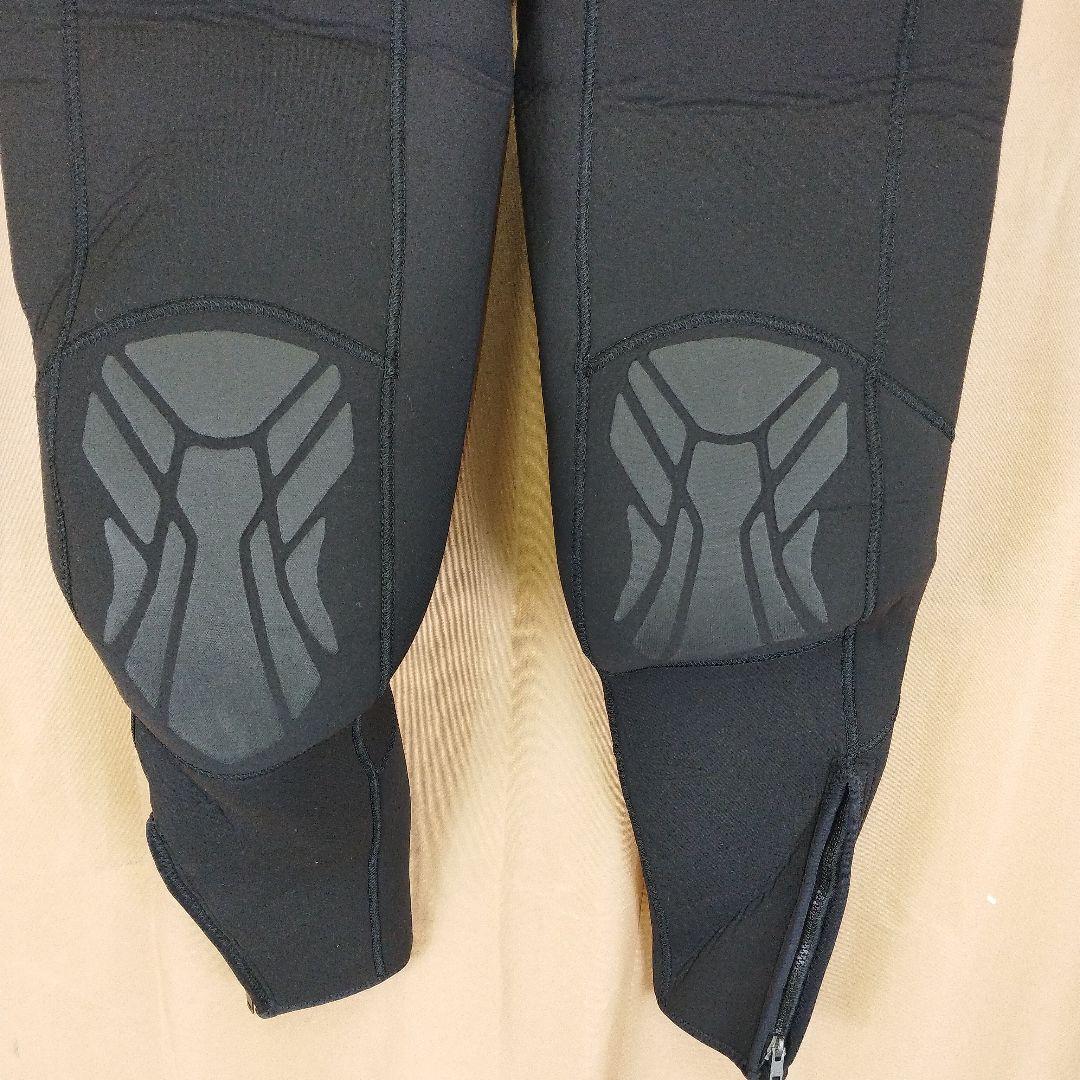 極美品　GULL ウエットスーツ サイズMLW 黒/オレンジ