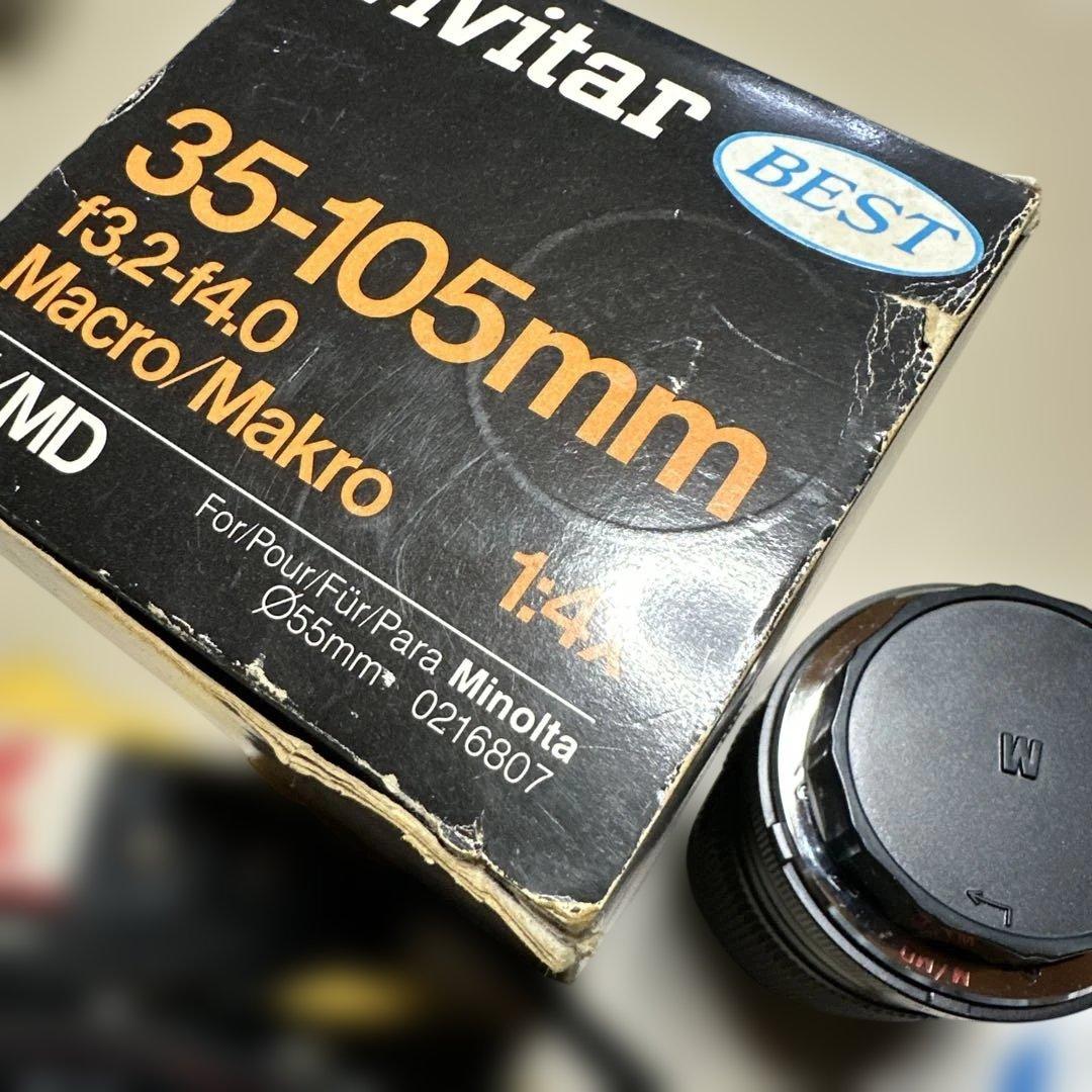 MINOLTA X-700 ＋ Vivitar 35-105mm 他　3点セット